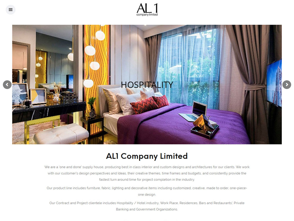 AL1 Company Limited Website