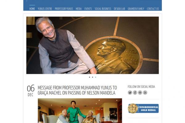 Muhammad Yunus Official Website